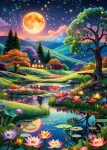 ALIPSON Puzzle Noc za splnu
