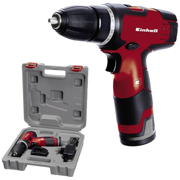 Einhell TH-CD 12-2 Li Home / Aku Vŕtací skrutkovač / 12V / 1.3 Ah / 1300 ot-min / 24 Nm (4513660)