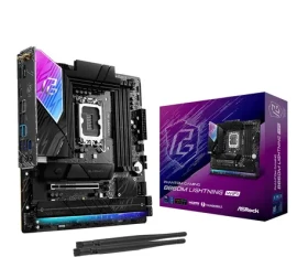 ASRock B860 Lightning WiFi / B860 / LGA 1851 / 4X DDR5 / PCIEx 16 / 2.5 GLAN / Wi-Fi / mATX (90-MXBQG-A0UAYZ)