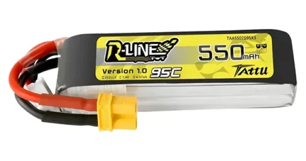 Tattu R-Line 550mAh 7,4 V 2S1P