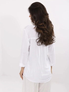 Blúzka D73761M11174B biela L