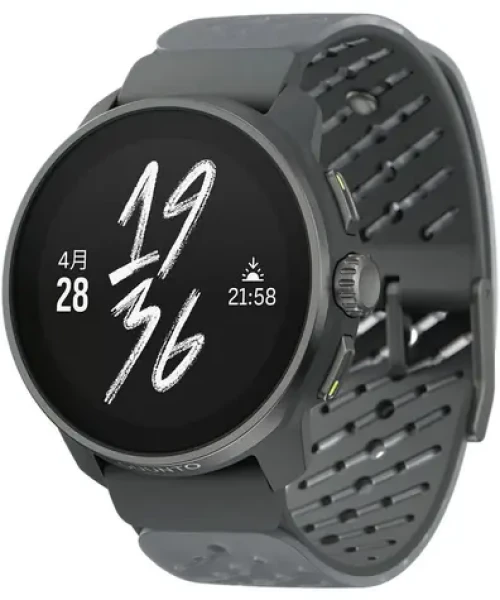 SUUNTO Race S Titanium šedá / Chytré hodinky / 1.32 "AMOLED / 466 x 466 / Bluetooth / vodeodolné (SS051104000)