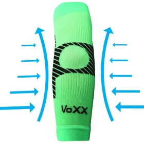 VOXX kompresný návlek Protect elbow neon green ks
