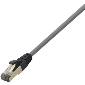 LogiLink CQ8072S RJ45 sieťové káble, prepojovacie káble CAT 8.1 S/FTP 5.00 m svetlosivá bez halogénov 1 ks; CQ8072S