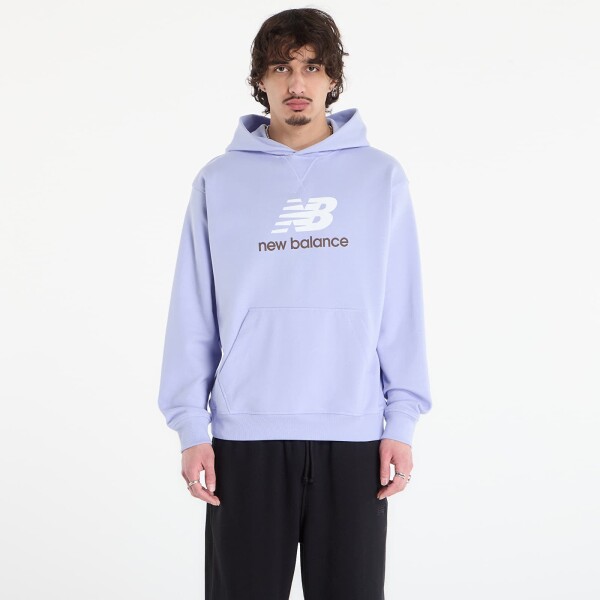 Mikina New Balance Athletics French Terry Logo Hoodie Daybreak M
