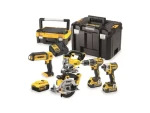 DeWalt DCK551P3T / Aku sada DeWalt DCD796 + DCF887 + DCS391 + DCS331 + DCL050 / 3x Aku 5.0Ah / 2x kufor / nabíjačka (DCK551P3T)