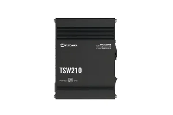 Teltonika TSW210 / 8x LAN 10/100/1000 / Industriálny switch / 2x SFP / IP30 (TSW210000040)