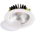 Deko Light 565182 COB 170 LED vstavané svetlo En.trieda 2021: G (A - G) LED pevne zabudované LED osvetlenie 25 W Dopravní biela (RAL 9016); 565182