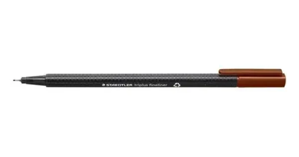 Staedtler Triplus hnedá / Liner / hrot 0,3 mm (334-76)