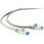Shiverpeaks Cat6a S/FTP 0,25 m šedá / Patch kábel / 500 MHz / RJ-45 (BS75711-0.25)