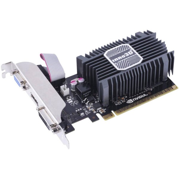 Inno 3D grafická karta Nvidia GeForce GT710 2 GB GDDR3-RAM PCIe HDMI ™, DVI, VGA pasívne chladenie; N710-1SDV-E3BX