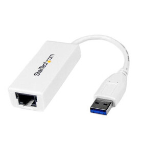 StarTech USB 3.0 adaptér biela / pre sieťové pripojenie / RJ45 (USB31000SW)