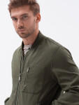 Pánska bunda Ombre Jacket C513 Olive L