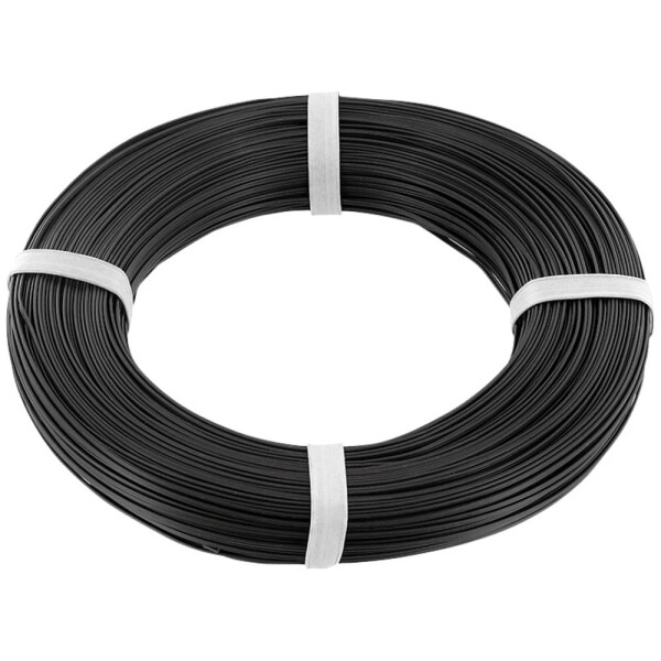 Econ connect KZL2X008SW100 opletenie / lanko 2 x 0.08 mm² čierna 100 m; KZL2X008SW100