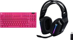 Logitech PRO X TKL Lightspeed GX Brown (920-012159) + G733 Lightspeed Czarne (981-000864)