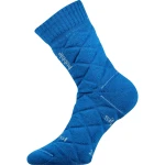 VOXX Ponožky silné dvouvrstvé z merino FORCE s ionty stříbra MODRÉ 35-38 111787