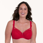 Selma podprsenka s kosticami Full Cup 5635 červená - RosaFaia 265 true red 70J