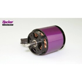 Hacker A40-10L V4 14-Pole brushless elektromotor pre modely lietadiel KV (ot./min / V): 500 Počet závitov: 10; 33726614