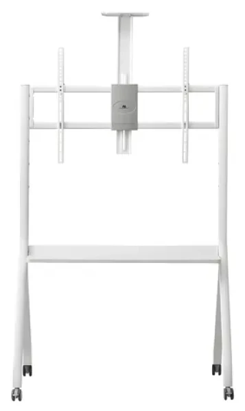 Maclean MC-114 W biela / Mobilný stojan na TV / 55-100" / nosnosť 120 kg / VESA 200x200-900x600 / s policou (MC-114 W)