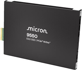 Micron Micron 9550 MAX - SSD - Enterprise, Mixed Use - verschlusselt - 12.8 TB - intern - E3.S (E3.S) - PCI Express 5.0 x4 (NVMe) - 256-Bit-AES - TCG Opal Encryption 2.0, Self-Encrypting Drive (SED) - TAA-konform