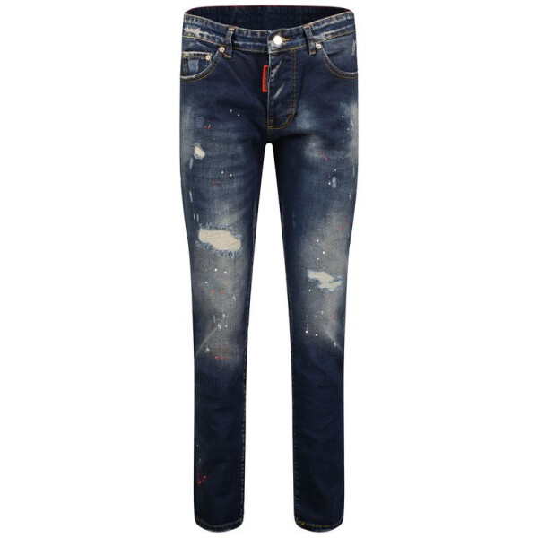 Geographical Norway MOD 201 EO MEN 2614 Pánske modré džínsové nohavice (SW5423H/GNO/Blue) 30