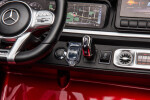 Mamido Mamido Elektrické autíčko Mercedes G63 AMG 2x24V 4x200W XXL lakované červené
