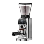 AMZCHEF CE-CG209-SV strieborná / Mlynček na kávu / kužeľové kamene 74 mm / 24 stupňov hrubosti / zásobník 300 g (CE-CG209-SV)
