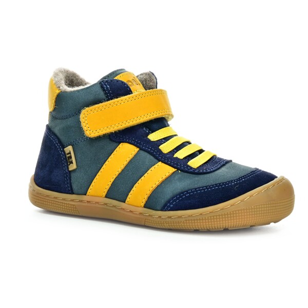 Koel Daniel 2.0 Felt TEX Blue zimné barefoot topánky 24 EUR