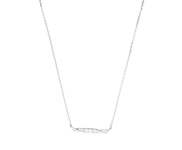 Silver Cat Elegantný strieborný náhrdelník so zirkónmi Beauty SC637