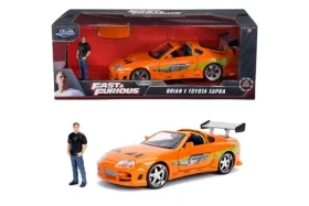 Jada Rýchlo a zbesilo auto 1995 Toyota Supra + figúrka Brian O'Conner
