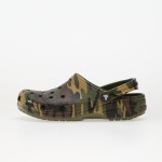 Tenisky Crocs Classic Camouflage Clog Army Green/Multi EUR 43-44