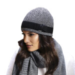 Dámska čiapka Katalonia čiernobiela - Kamea 54/60