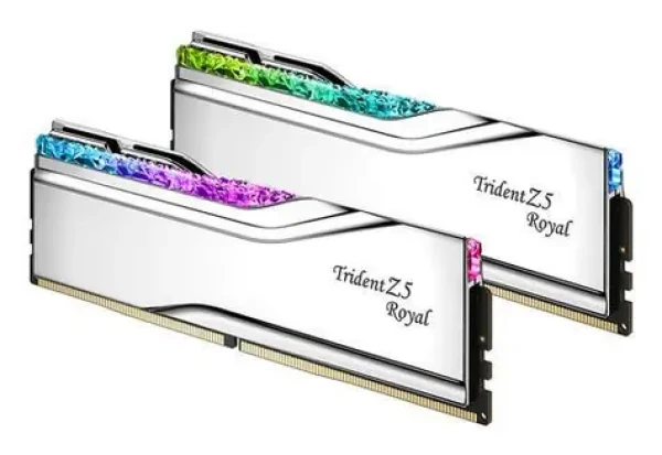 G.Skill Trident Z5 Royal RGB 48GB (2x24GB) 8200MHz / DDR5 / CL40 / DIMM / Non-ECC / XMP 3.0 / EXPO (F5-8200J4052F24GX2-TR5S)