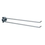 Spirella ATLANTIC dvojitý nástenný držiak na uteráky 35 cm chrómovaná oceľ (7610583064226)