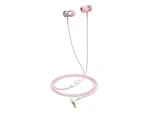 Havit E303P ružová / slúchadlá do uší s mikrofónom / jack 3.5mm (HV-E303PP)