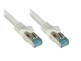 Good Connections šedá / Patch kábel / Cat.6A / S/FTP / 0,5 m / 10 Gbit/s (8064-H005)