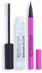 Revolution, Eye & Brow Icons Gift Set, sada