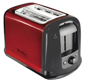 Moulinex LT 261 D čierna / Toaster / 850 W / nerez (LT261D)