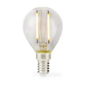 Nedis LED žiarovka E14 / G45 / 2 W / 250 lm / 2700 K / Teplá biela / Retro štýl / 1 ks (LBFE14G451)