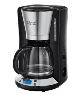 Russell Hobbs Victory 24030-56 / kávovar na prekvapkávanú kávu / 1.25L kanvica / nerez / čierna (24030-56)