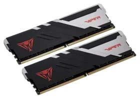 Patriot Viper Venom RGB 64GB (2x32GB) 6000MHz čierna / DIMM / DDR5 / CL30 / On-Die ECC / Unbuffered / 1.35V (PVVR564G600C30K)