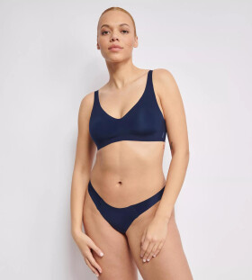SLOGGI ZERO FEEL - Mäkká podprsenka: neviditeľná druhá koža Sloggi NAVY BLUE L2