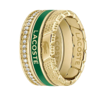 Lacoste Štýlová súprava oceľových prsteňov 2040282 54 mm