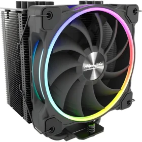 Alpenföhn Dolomit Premium čierna / Chladič CPU / 210 W TDP / 6 heatpipe / 120mm ARGB / Intel + AMD (84000000183)