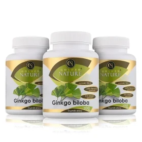 Golden Nature Ginkgo Biloba extrakt 50:1 60mg 300 cps. (3x100 cps) (GN2100023)