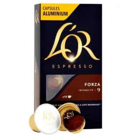 L#39;OR Espresso Forza Nespresso 10 ks / Kapsľová káva (8711000357484)