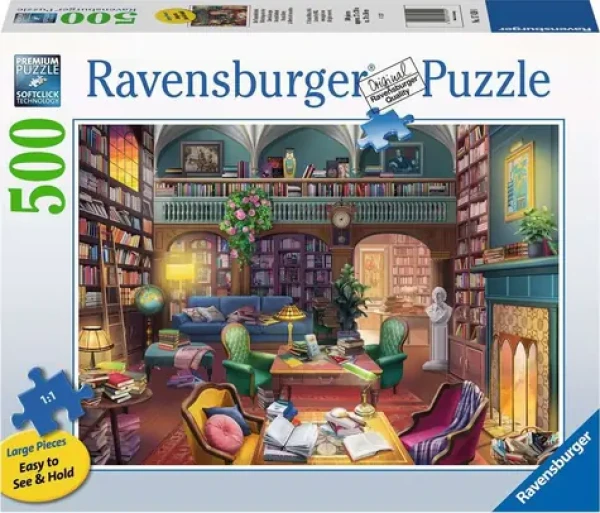 Ravensburger Puzzle Vysnená knižnica XXL