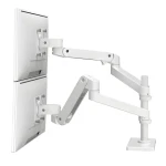 Ergotron LX Pro Dual Stacking Arm biela / Stolné rameno pre 2 monitory (45-690-290)