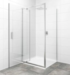 Sprchovací kút obdĺžnik 100x80 cm SAT TEX SIKOTEXP80STENA100 SIKOTEXP80STENA100