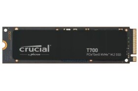 Crucial T700 4TB / M.2 SSD 2280 / PCIe 5.0 / 3D TLC / R: 12400MBs / W: 11800MBs / 5y (CT4000T700SSD3)